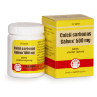 GALVEX Calcii carbonas 500 mg 50 tabliet