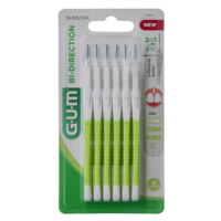 GUM Bi-direction ultra medzizubná kefka 0,7 mm zelená 6 ks