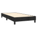 vidaXL Posteľný rám boxspring s matracom čierny 80x200 cm zamat