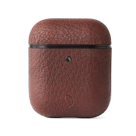 Decoded puzdro AirCase 2 pre Apple Airpods 1&2 - Brown