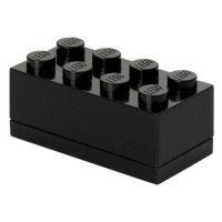 LEGO® mini  box 8 - čierna  46 x 92 x 43 mm
