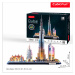 Puzzle 3D Dubai / led - 182 dielikov