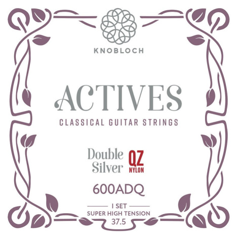 Knobloch ACTIVES Double Silver QZ Nylon Super High Tension 37.5