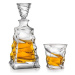 Crystalite Bohemia CASABLANCA whisky set (1 + 6)