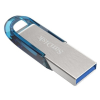 SanDisk Ultra Flair USB 3.0 flash disk 128GB modrý