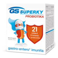 GS Superky Probiotika 60 + 20 cps