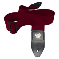 Ernie Ball Polypro Strap Burgundy