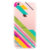 Odolné silikónové puzdro iSaprio - Color Stripes 03 - iPhone 6 Plus/6S Plus