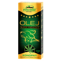 VITAR VETERINAE Konopný olej 200 ml