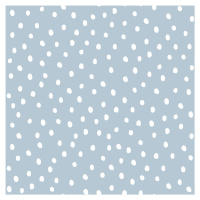 DEKORNIK Simple Irregular Dots Light Blue - Tapeta