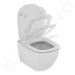 GEBERIT - Duofix Modul na závesné WC s tlačidlom Sigma01, matný chróm + Ideal Standard Tesi - WC