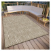 Hnedý vonkajší koberec 80x150 cm Pangli Linen – Hanse Home