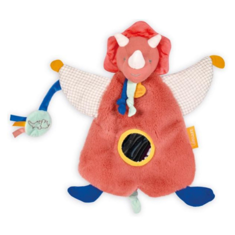 Doudou Plyšová maňuška dinosaurus Lou 25 cm