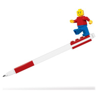 LEGO® Gélové pero s minifigúrky červené 1 ks