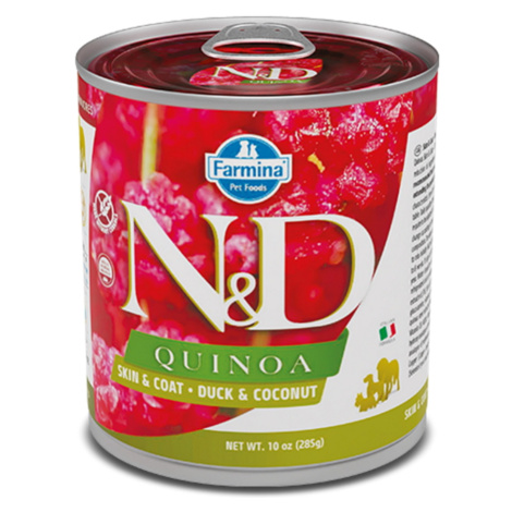 N&D Quinoa Duck & Coconut Adult pre psov 285 g