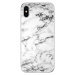 Odolné silikónové puzdro iSaprio - White Marble 01 - iPhone X