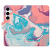 Flipové puzdro iSaprio - Abstract Paint 06 - Samsung Galaxy S24
