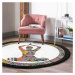 Prateľný okrúhly koberec vhodný pre robotické vysávače ø 80 cm Comfort – Mila Home