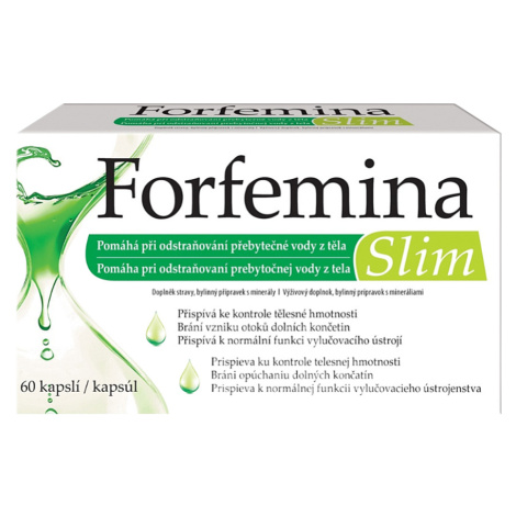 FORFEMINA Slim odvodnenie tela 60 kapsúl