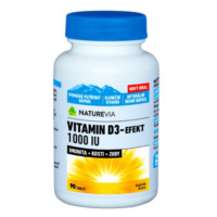 Swiss Naturevia Vitamín D3- efekt 1000 I.U. 90 tbl
