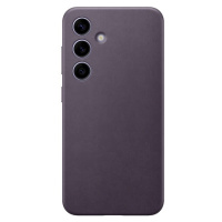 Samsung Vegan Leather Case Galaxy S24, Dark Violet