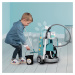 Upratovací vozík s elektronickým vysávačom Cleaning Trolley Vacuum Cleaner Smoby s metlou lopatk