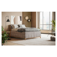 Livetastic BOXSPRINGOVÁ POSTEĽ, 180/200 cm, piesková