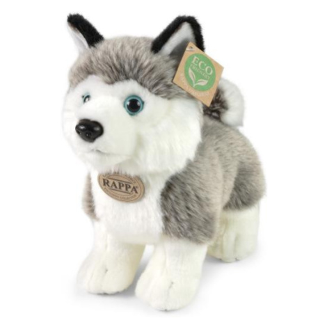 Plyšový pes husky stojaci 23 cm ECO-FRIENDLY