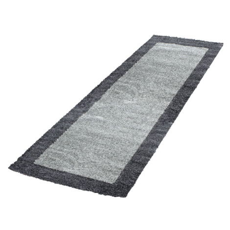 Sivý behúň 80x250 cm Life – Ayyildiz Carpets