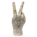 Dekoratívna soška Kare Design Victory Hand, výška 36 cm
