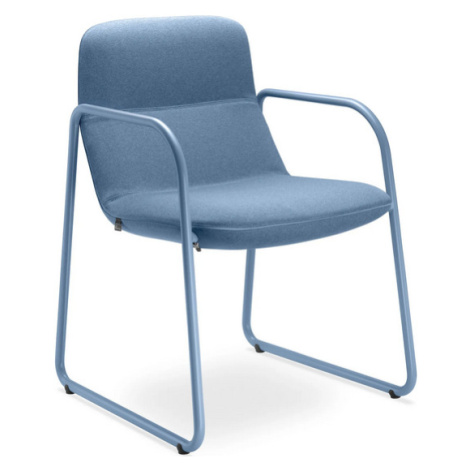 LD SEATING Dizajnové kreslo FLEXI LOUNGE, FL-M-Q-N15, modrá ponož