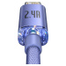 Baseus Crystal Shine CAJY000005 Dátový kábel USB / Lightning 20W 1.2m, Fialový