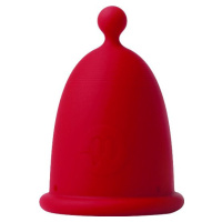 WHOOP·DE·DOO  Menstrual Cup Light, Menštruačný kalíšok červený 21 ml