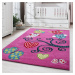 Dětský kusový koberec Kids 420 lila - 80x150 cm Ayyildiz koberce