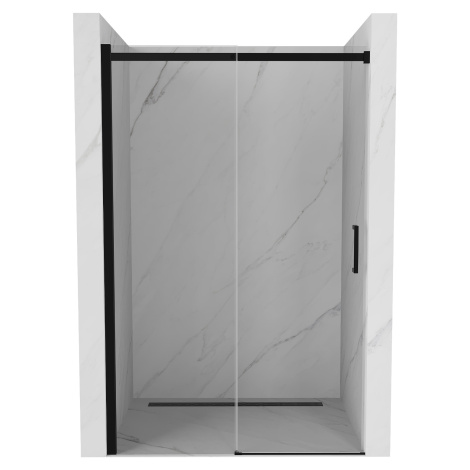 Sprchové dvere MEXEN OMEGA čierne, 160 cm