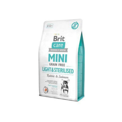 Brit Care Dog Mini Grain Free Light & Sterilised 2kg zľava