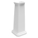 GSI - CLASSIC univerzálny keramický stĺp k umývadlu 66x27cm, biela ExtraGlaze 877011