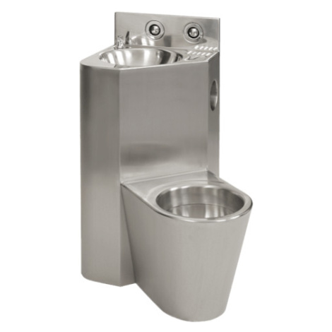 Sanela WC s umývadlom do rohu SLWN 08ZP