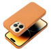 Leather Mag Cover Apple iPhone 16 Pro Max orange