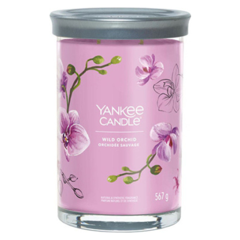 Yankee Candle, Divoká orchidea, Sviečka v sklenenom valci 567 g
