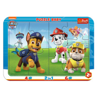 Trefl Baby puzzle s rámčekom - Paw Patrol