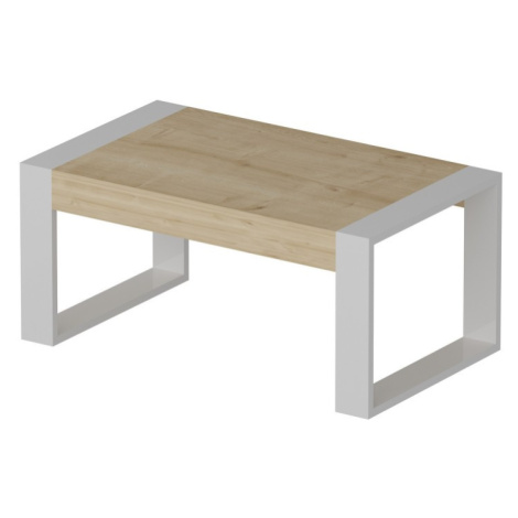 Konferenční stolek Retro dub/bílý Kalune Design