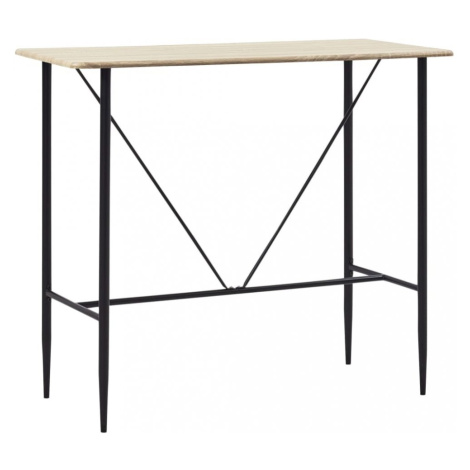 Barový stôl 120x60 cm Dekorhome Dub,Barový stôl 120x60 cm Dekorhome Dub vidaXL