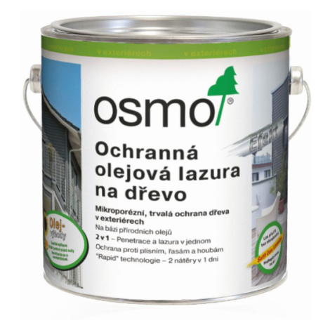 OSMO Ochranná olejová lazúra Effekt 2,5 l 1140 - strieborný agát