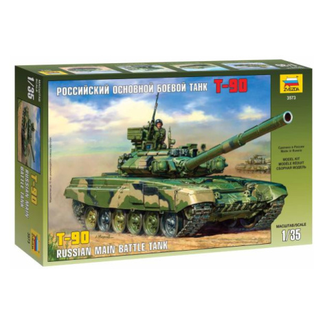 Model Kit tank 3573 - T-90 Russian MBT (1:35) Zvezda