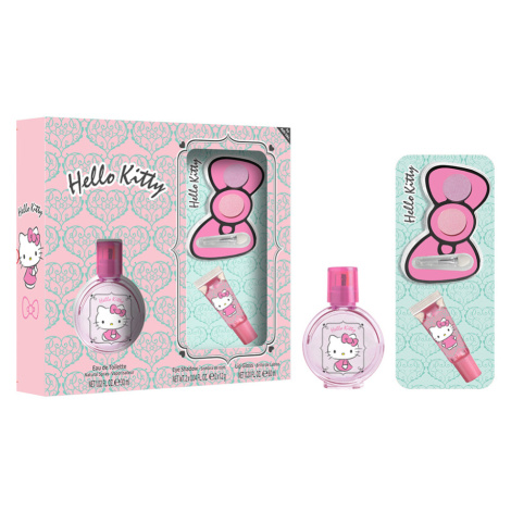 EP LINE Hello Kitty darčekový set EDT 30 ml + lesk na pery + očné tiene