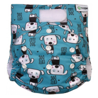 T-TOMI Nohavičková plienka AIO - prebaľovací set suchý zips, dogs, 3-15 kg