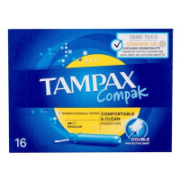 TAMPAX Compak Tampóny s aplikátorom Regular 16 ks