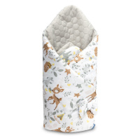 Sensillo Zavinovačka zamatová Zvieratká v lese 75 x 75 cm