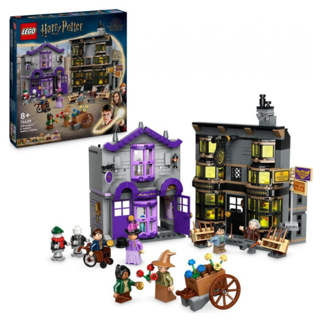 LEGO® Harry Potter™ 76439 Ollivanderov obchod a Obchod madame Malkinovej